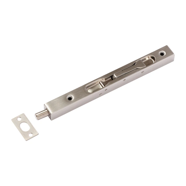 Lever-action flush bolt
