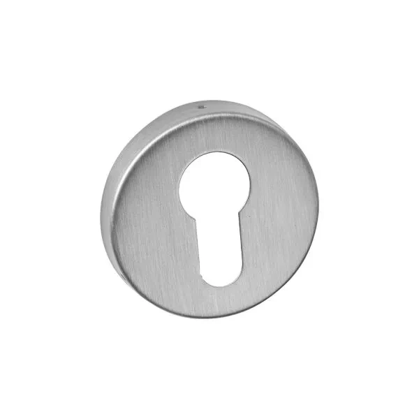 Euro-profile escutcheon — Satin stainless steel