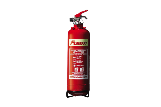 AFFF foam fire extinguisher