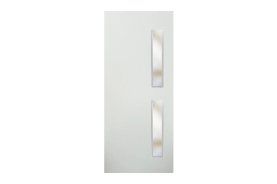kraft paper internal door with glazing
